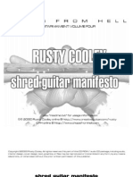 Shred Guitar Manifesto