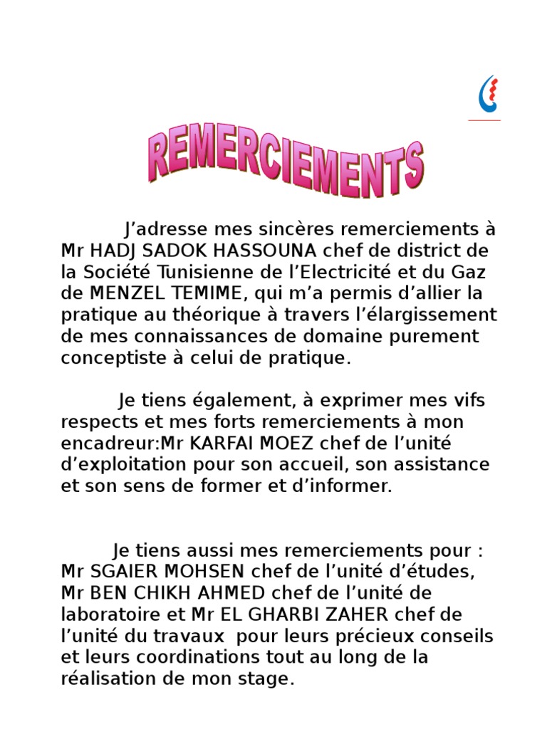 Rapport de Stage 08  Réseau électrique  Électricité