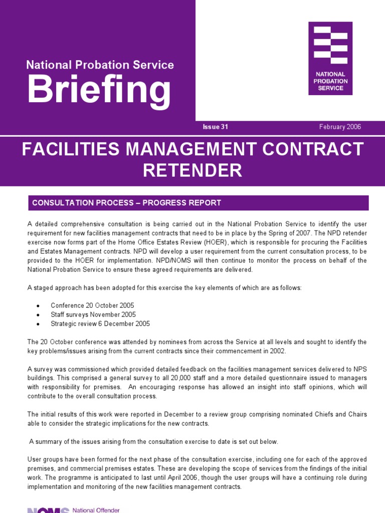 UK Home Office NPS Briefing 31 PDF Business