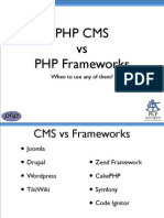 Download PHP Meetup Feb 09 - PHP CMS vs Frameworks by Singapore PHP User Group SN14288264 doc pdf