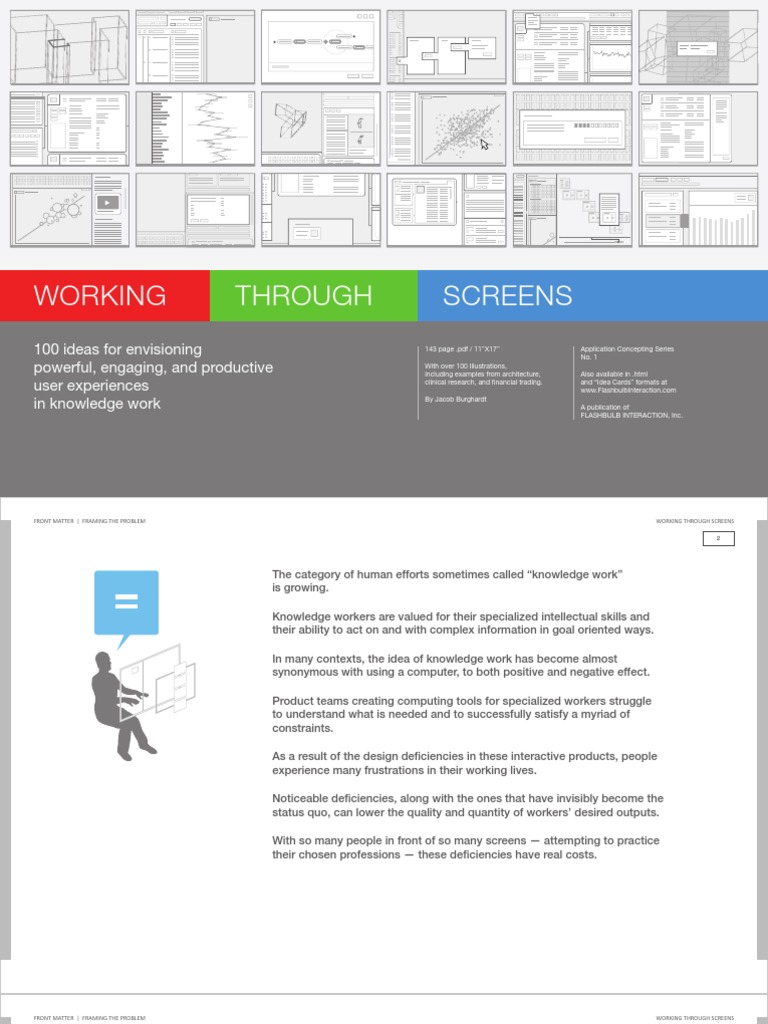 Working Through Screens Book | PDF