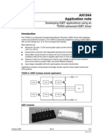 Developing IGBT Applications Using An TD350 Advanced IGBT Driver-CD00020010