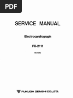Fukuda Denshi FX-2111 ECG - Service Manual (1)