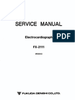 Fukuda Denshi FX-2111 ECG - Service Manual (1)