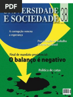 UNIVERSIDADE E SOCIEDADE nº.38