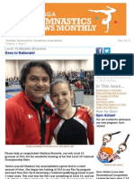 May Seattle Gymnastics Newsletter