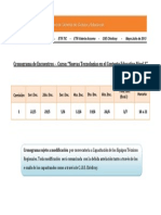 Cronograma de Encuentros - NTCE1 - Chivilcoy Mayo Julio