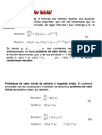 Tema 1.3. Problemas de Valor Inicial