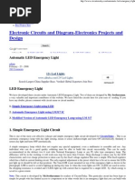 Automatic LED Emergency Light Circuit-1