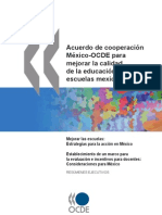 MEXICO MEJORA DE CALIDAD EN EDUCACIÓN