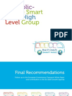 EU Public-Private Smart Move High Level Group - Final Recommendations