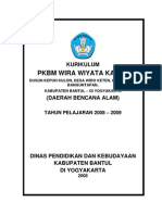 3.mdel Kurikulum Paket A Daerah Bencana BANTUL