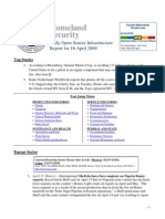 DHS Daily Report 2009-04-16