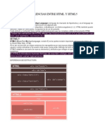 Diferencias Entre HTML y Html5