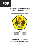 Download Audit Kepastian Kualitas Dan Mutu Rev 1 by Fitri Wafina SN142938549 doc pdf