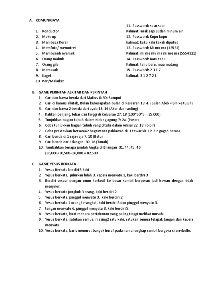 Game Menyusun Ayat Alkitab