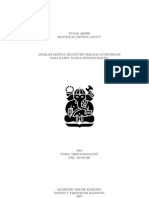 (Jurnal) Aplikasi Digital Signature Sebagai Autentikasi Pada Kartu Tanda Penduduk (KTP)