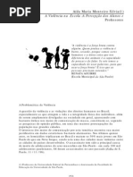 A Violencia Na Escola a Percepcao Dos Alunos e Professores