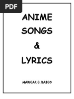 Anime Songs