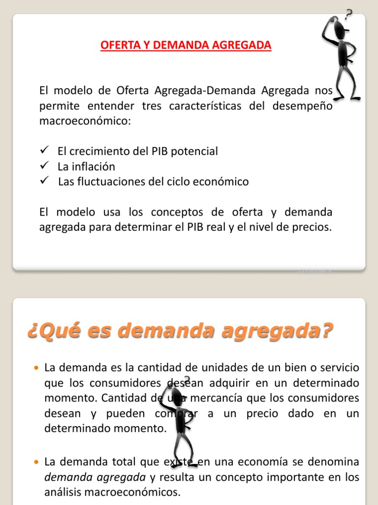Demanda y Oferta Agregada | PDF | Oferta (economía) | La demanda agregada