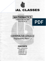 Bansal Classes Mathematics Study Material For IIT JEE
