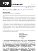 Mov.cocalero Discurso Hegemonis Mayari Castillo