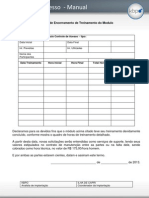 Termo de Treinamento - Controle de Acessos