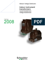 Catalog Metering Transformers