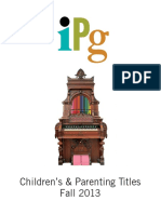 Fall 2013 IPG Children's and Parenting Titles