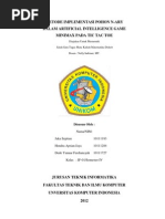 Download makalah tic tac toedocx by Dhe Yanuar Ferdiansyah SN143021141 doc pdf