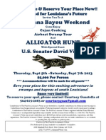 Louisiana Bayou Weekend: U.S. Senator David Vitter