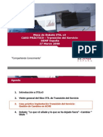 20080327 Ponencia Caso Practico MD ITIL V3 Transición del Servicio