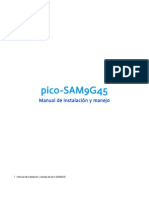 Manual Instalación y Manejo de Pico-SAM9G45