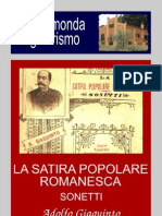 Giaquinto 1894 - La Satira Popolare Romanesca. Sonetti PDF