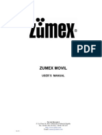 Zumex Movil User Manual in English