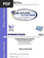 Semana 7 e 8 - Incorporando arquivo do Scribd no blog