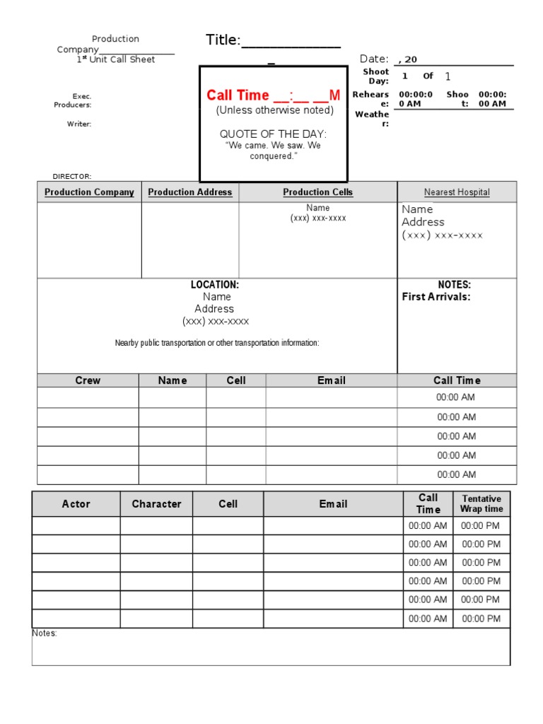 simple-call-sheet