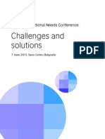 Conference Programme - Challenges and Solutions