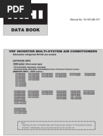 10 - KX-DB-147 VRF Inverter Multi-System Air Conditioners 220V (FDC224-FDC335)