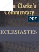 Adam Clarke - Eclesiastes