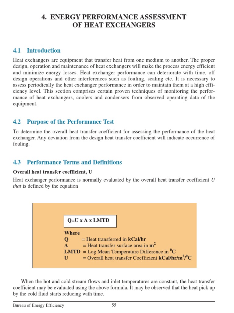 Heat Exchanger Performance Assessment | PDF | Heat Transfer | Heat ...