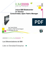 Arquitectura y Configuracion en IBM Blade Center Revision Tecnica Conectividad y Open Fabric