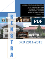 Renstra BKD 2011-2015