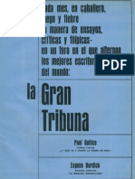 La Gran Tribuna. Caballero Junio 1966.