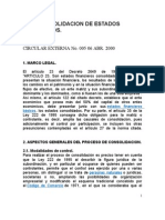 1.1.6. Consolidación de Estados Financieros