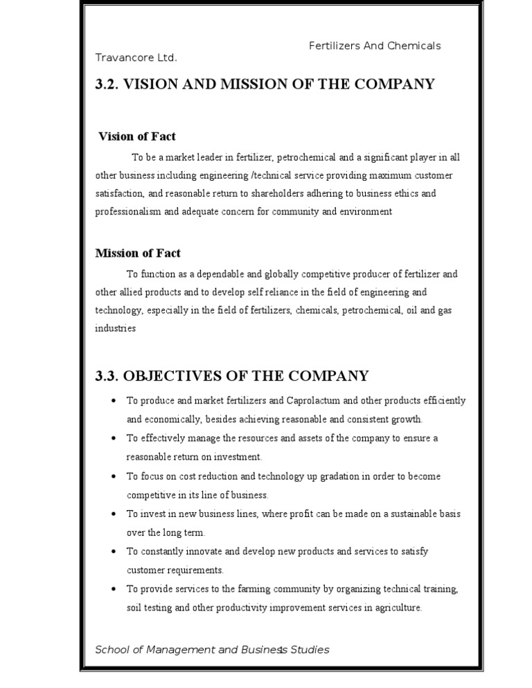 Vision Mission | PDF