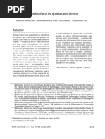 Fatores que predispõem às quedas em idosos