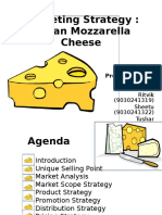 Mozzarella Cheese Marketing Strategy