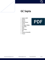 2 GC Septa - End User