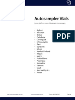 6 autosampler vials- end user